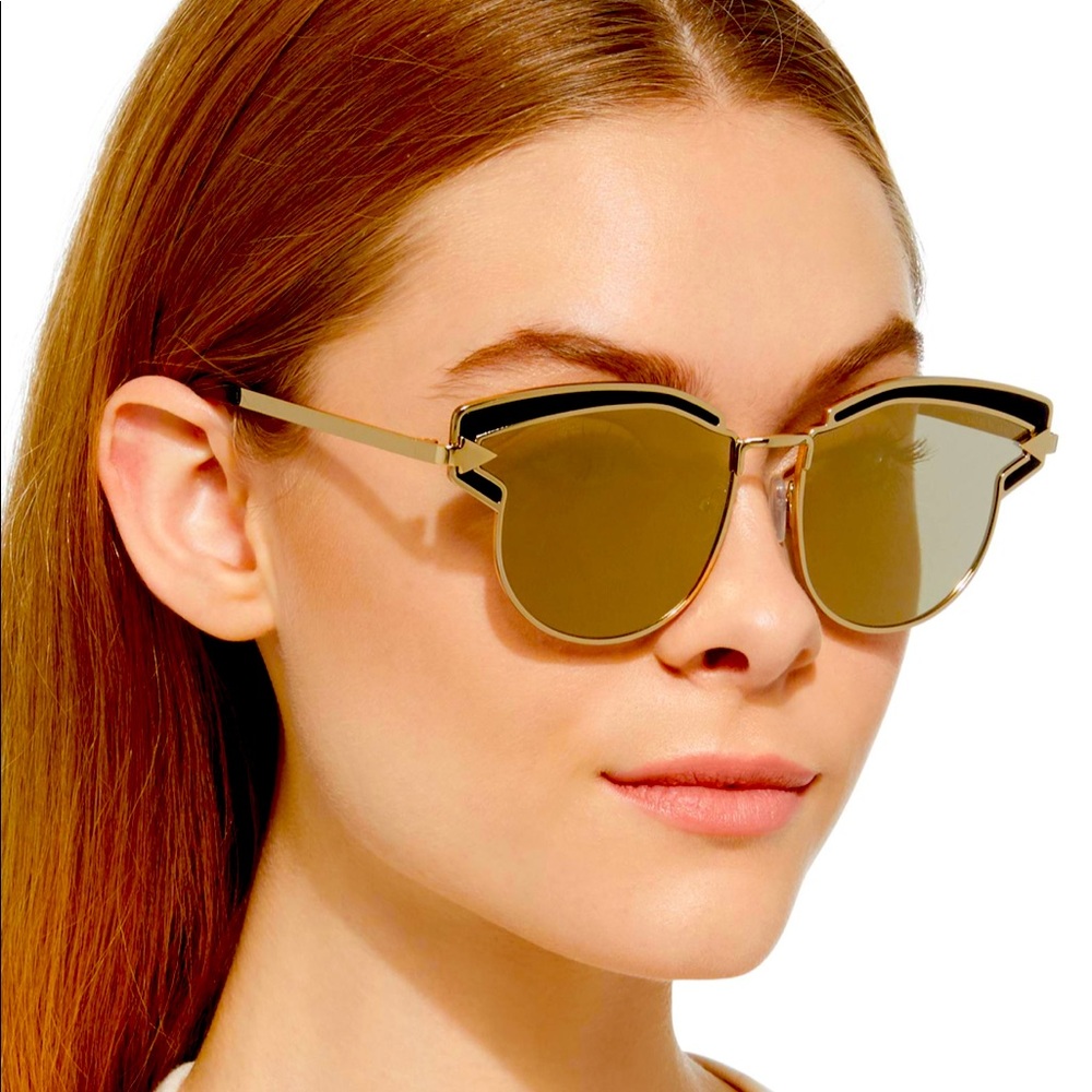 EUC Karen Walker Superstars Felipe 57mm Sunglasses